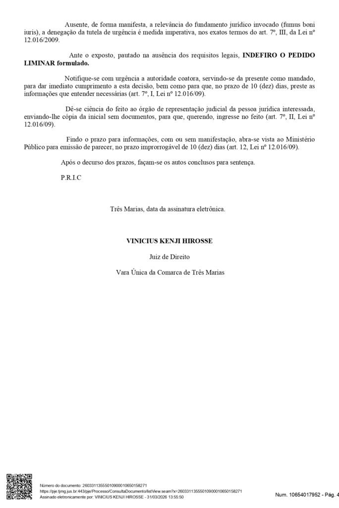 5000955 21.2026.8.13.0058 1774976926703 54335 decisao nega liminar page 0005