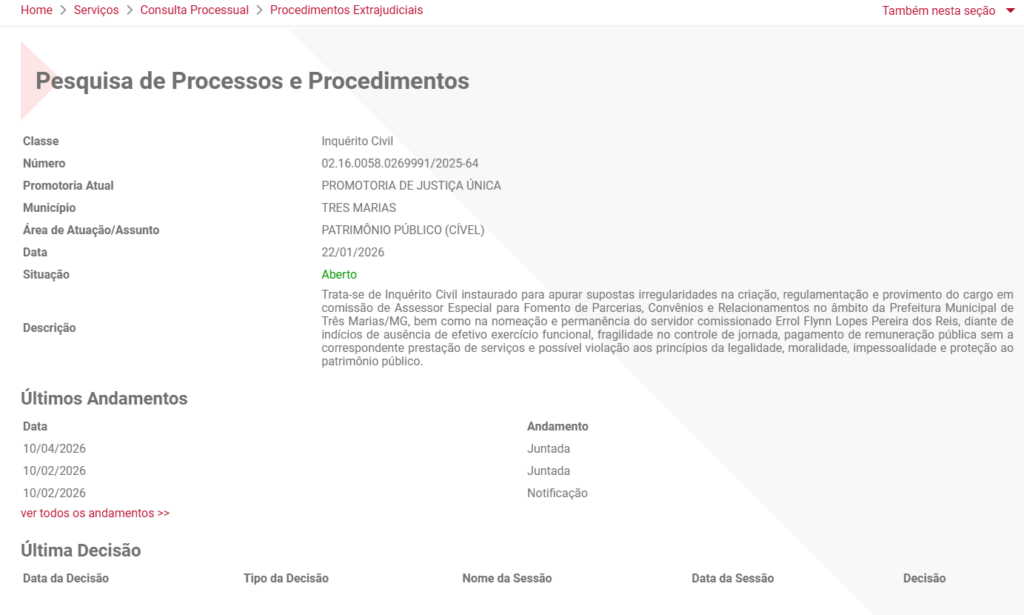 O cerco jurídico em 17 atos contra a administração de Danilo Barbosa Rezende screenshot 11