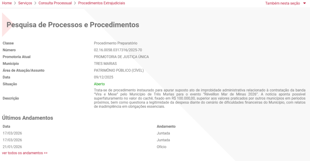 O cerco jurídico em 17 atos contra a administração de Danilo Barbosa Rezende screenshot 12