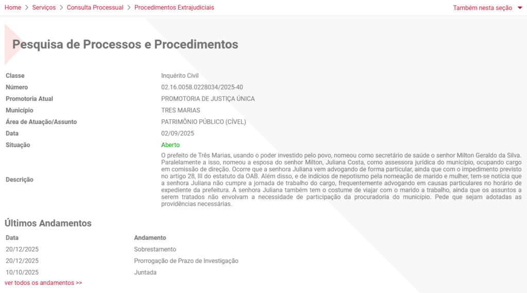 O cerco jurídico em 17 atos contra a administração de Danilo Barbosa Rezende screenshot 16