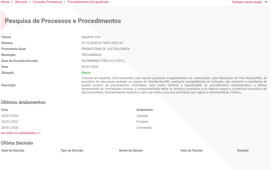 O cerco jurídico em 17 atos contra a administração de Danilo Barbosa Rezende screenshot 2
