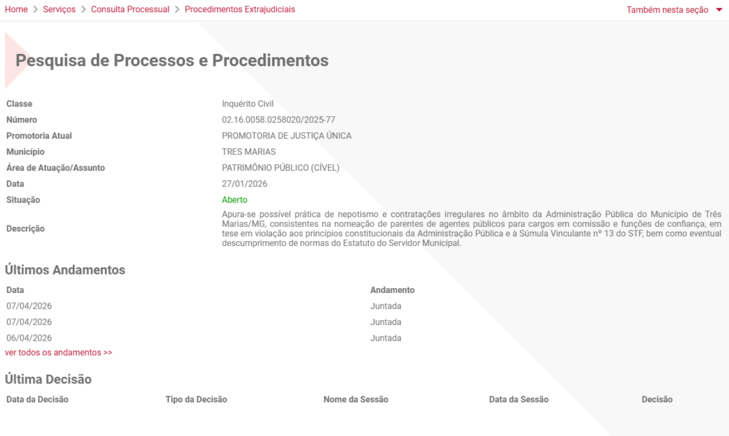 O cerco jurídico em 17 atos contra a administração de Danilo Barbosa Rezende screenshot 3