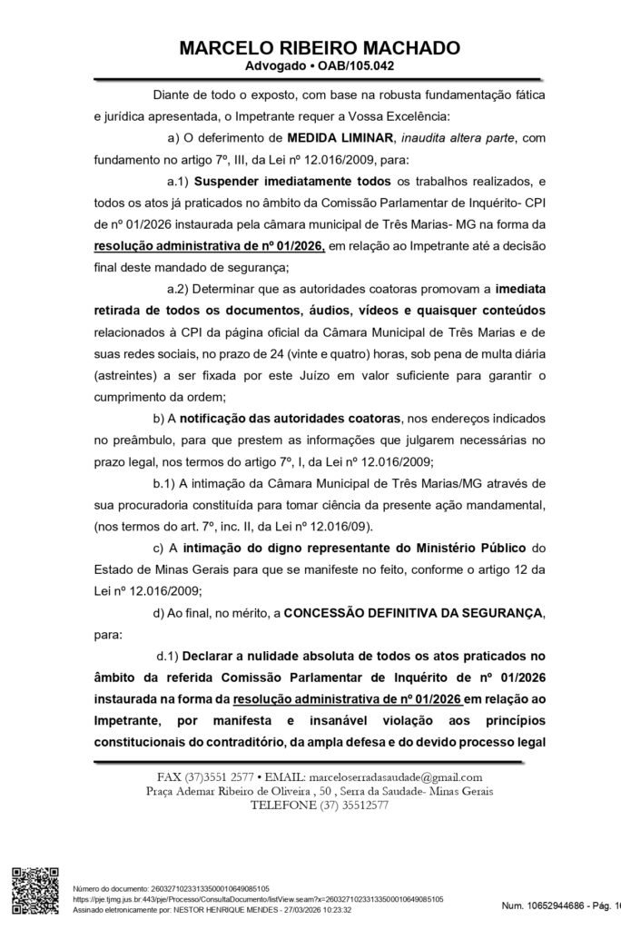 mandado de segurança page 0017